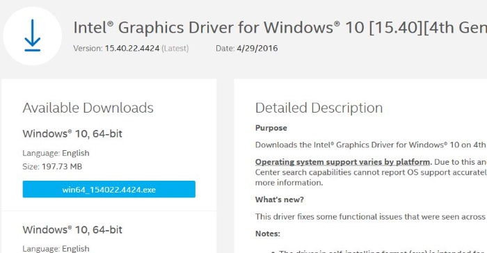 download driver intel hd graphics 3000 windows 7 32 bit